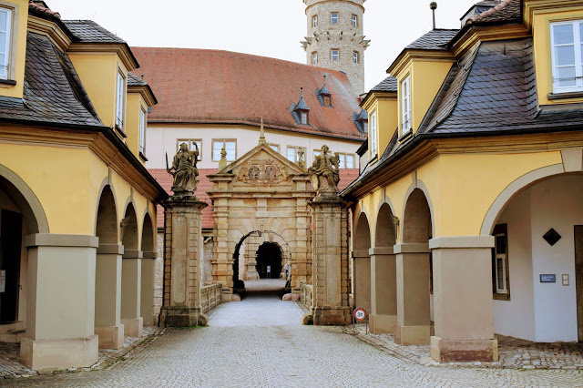 entrance stone gate weikersheim entrance stone gate weikersheim