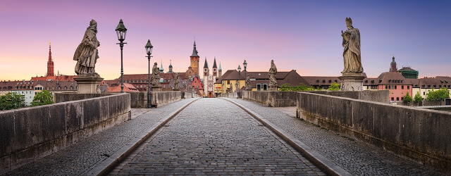podul pietonal din wurzburg