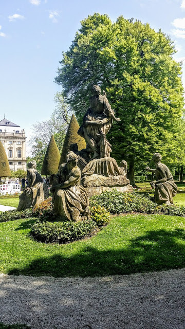 gradina palatului wurzburg