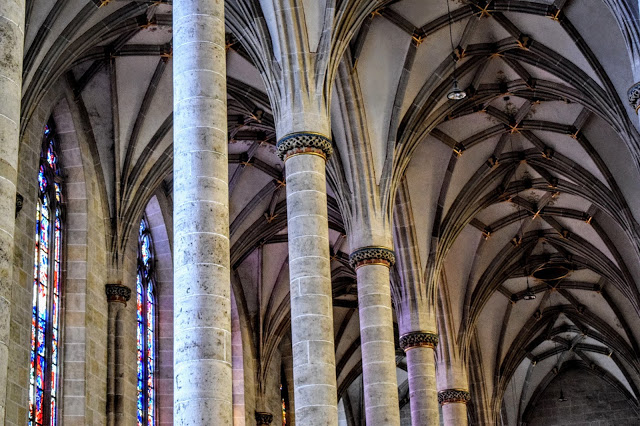 ogive gotice in catedrala din ulm germania