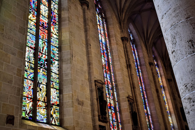 vitralii catedrala ulm germania