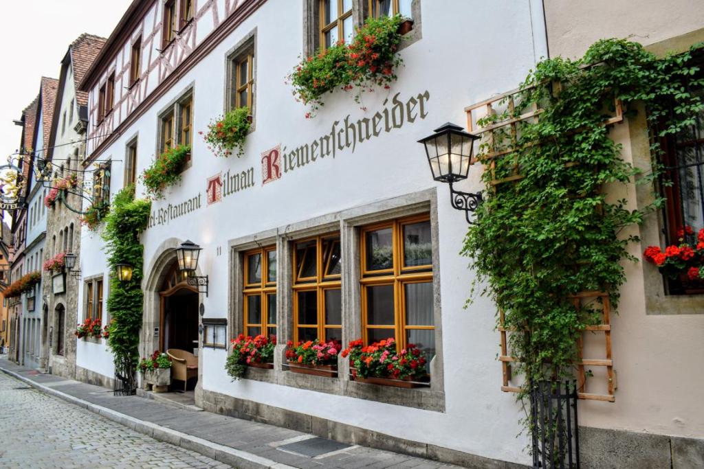 oras medieval rothenburg ob der tauber germania