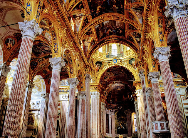 basilica annunziata genoa italia