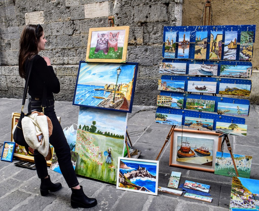 expozitie cu vanzare pictura genova italia