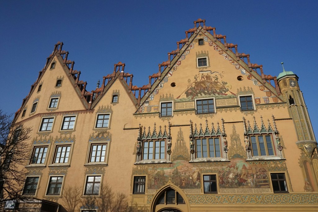 primaria veche din ulm germania cu fresce renascentiste
