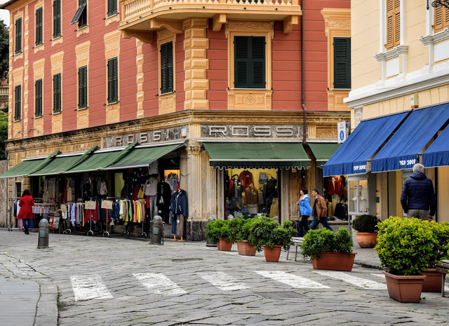 orasul sestri levante din liguria italia